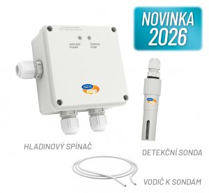 Level sensor for a 3-phase pump